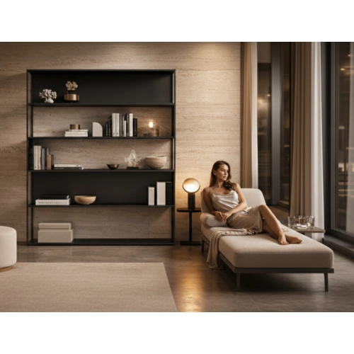 REGAŁ NA KSIĄŻKI METALOWE  RNK-143 B